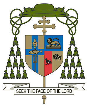 Archbishop Buechlein's coat of arms