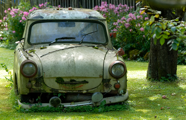 Broken down vehicle