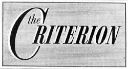 Criterion logo from the 1960s