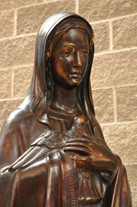 Statue of Mary (Photo by Mary Ann Garber)