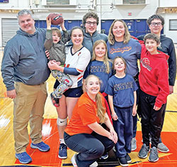 With eight children ranging in age from 4 to 22, Brian and Kathie Van Gheem have enjoyed having their family embraced by the communities of St. Christopher School and Cardinal Ritter Jr./Sr. High School, both in Indianapolis. From oldest to youngest, their children are Megan, Patrick, Molly, Daniel, Timothy, MaryAnn, Meredith and Aaron. (Submitted photo)