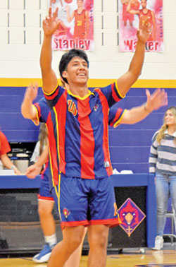 Diego Julian has embraced his four years at Seton Catholic High School in Richmond with joy. (Submitted photo)