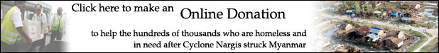 Cylcone Nargis Relief Fund