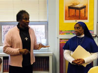 Presentation at Holy Name School