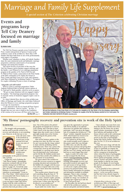 Cover of the 2026 Spring Marriage Supplement of The Criterion