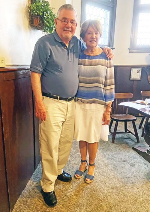 Marty and Mary Miller are all smiles recalling a fishing adventure that brought together youths from different walks of life and gave the couple another source of hope in God. (Submitted photo)