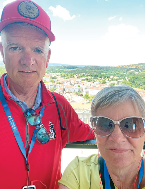 God had a different plan for Bill and Beth Reedy as they traveled along the Camino. (Submitted photo)