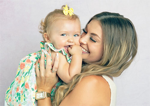 With the help of Women&rsquo;s Care Center on the northwest side of Indianapolis, Krystan chose life for her daughter Alyvia. (Photo courtesy of Women&rsquo;s Care Center)