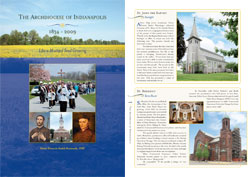 “The Archdiocese of Indianapolis: 1834-2009, Like a Mustard Seed Growing” tells the story of Catholicism in central and southern Indiana from the arrival of Jesuit missionaries in the mid-1700s to the present day. (Book cover courtesy of the Archdiocese of Indianapolis Office of Communications) 