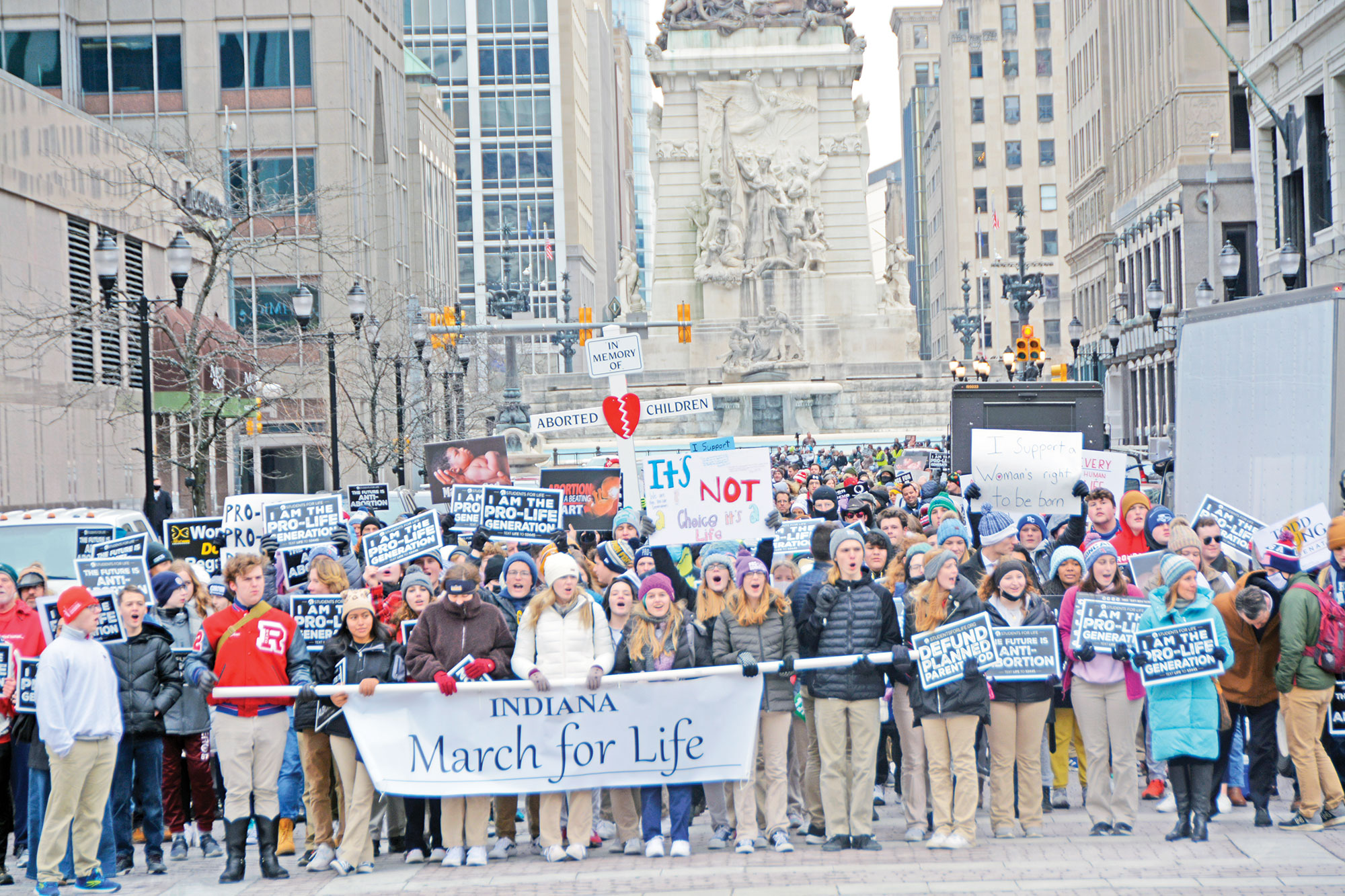 Indiana March for Life vigil, Mass and march and rally plans set for