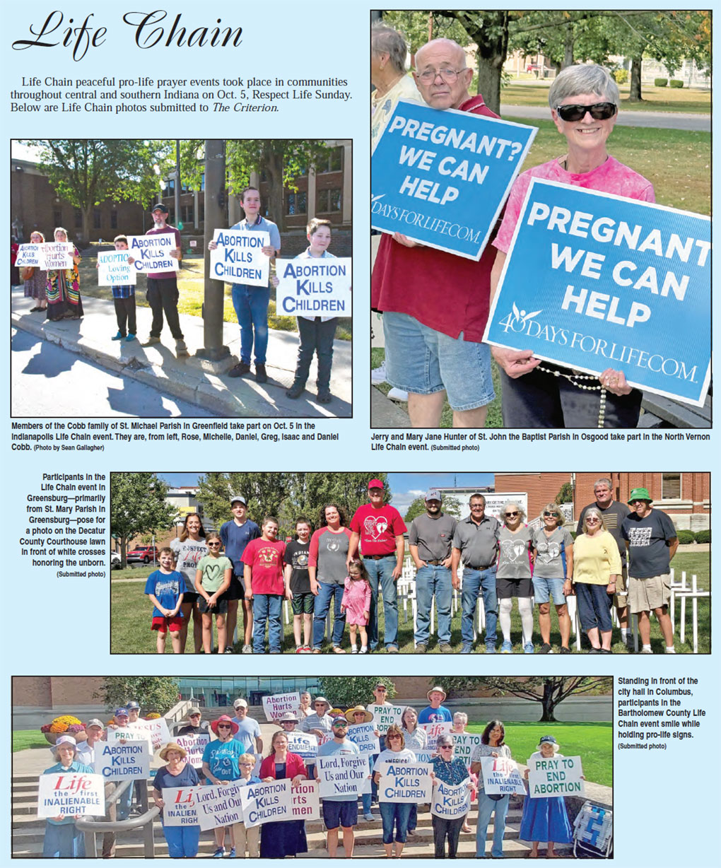 Photos from the Life Chain