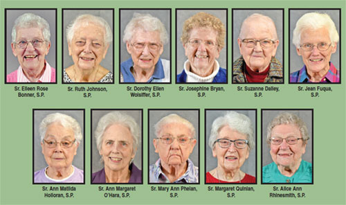 Members of the Sisters of Providence of Saint Mary-of-the-Woods celebrating significant milestones in the congregation in 2025.