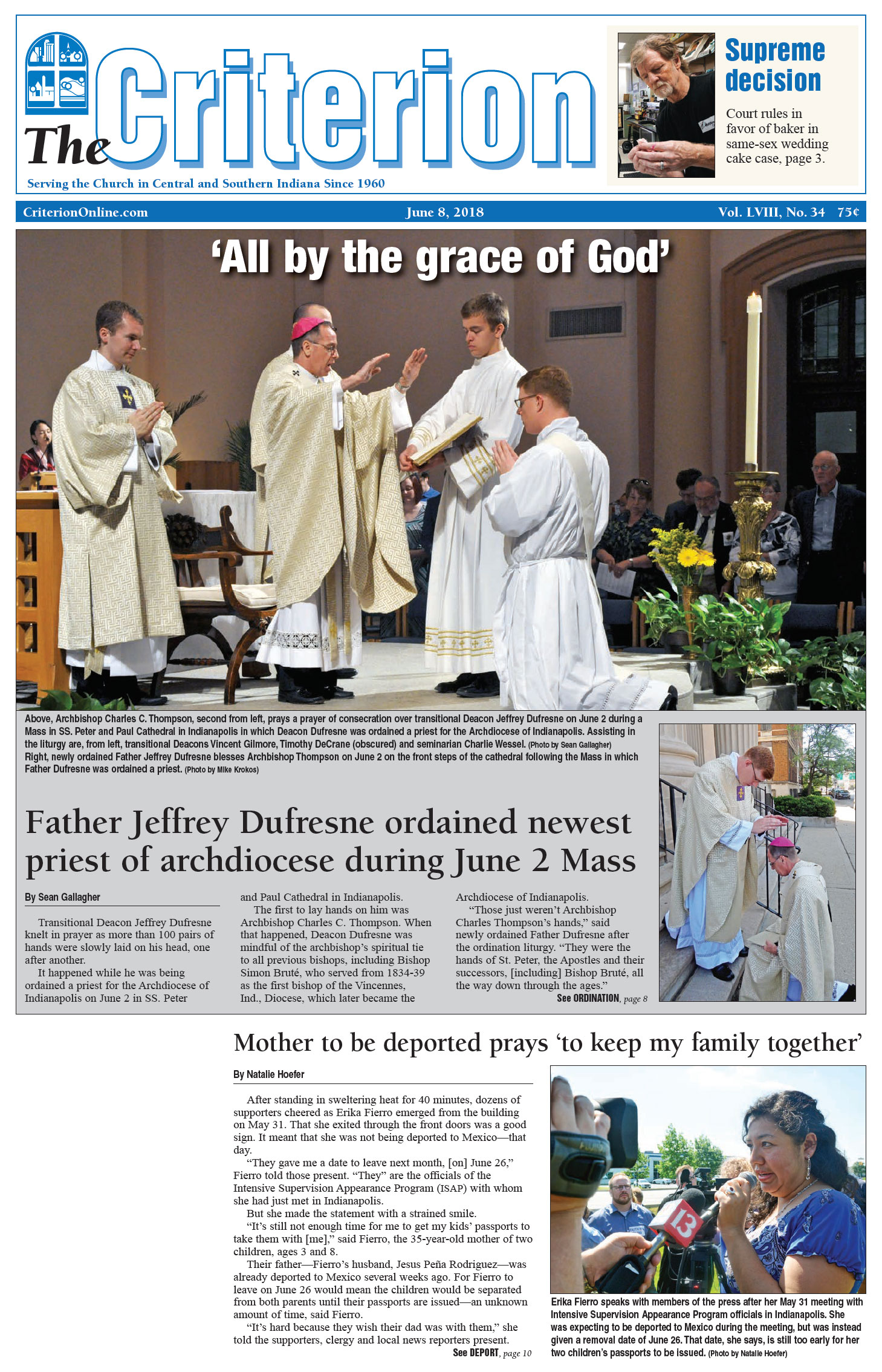 In the upcoming print issue of The Criterion (June 8, 2018)