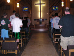 Youth at Mass