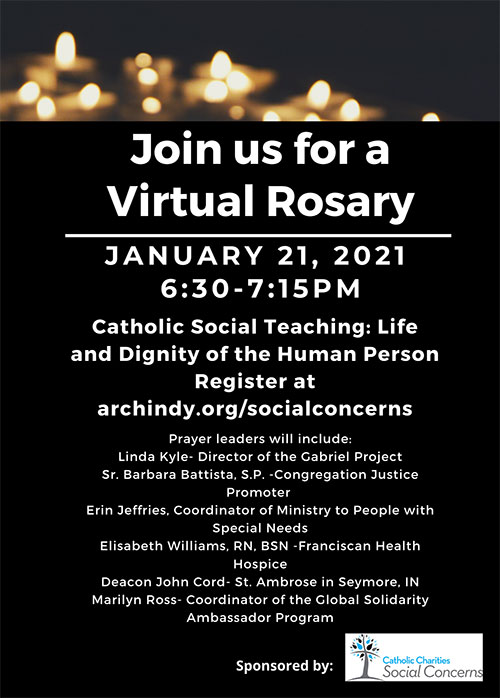 Virtual Rosary Information